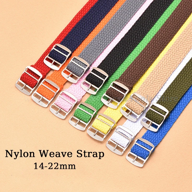 Nato Strap Nylon - Perlon 시계 밴드 팔찌 여성용 나일론