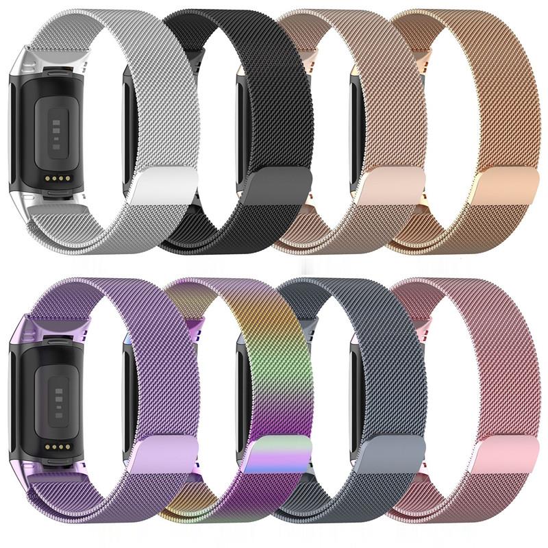 Mesh Strap Metal - Fitbit Charge 5 6 용 금속