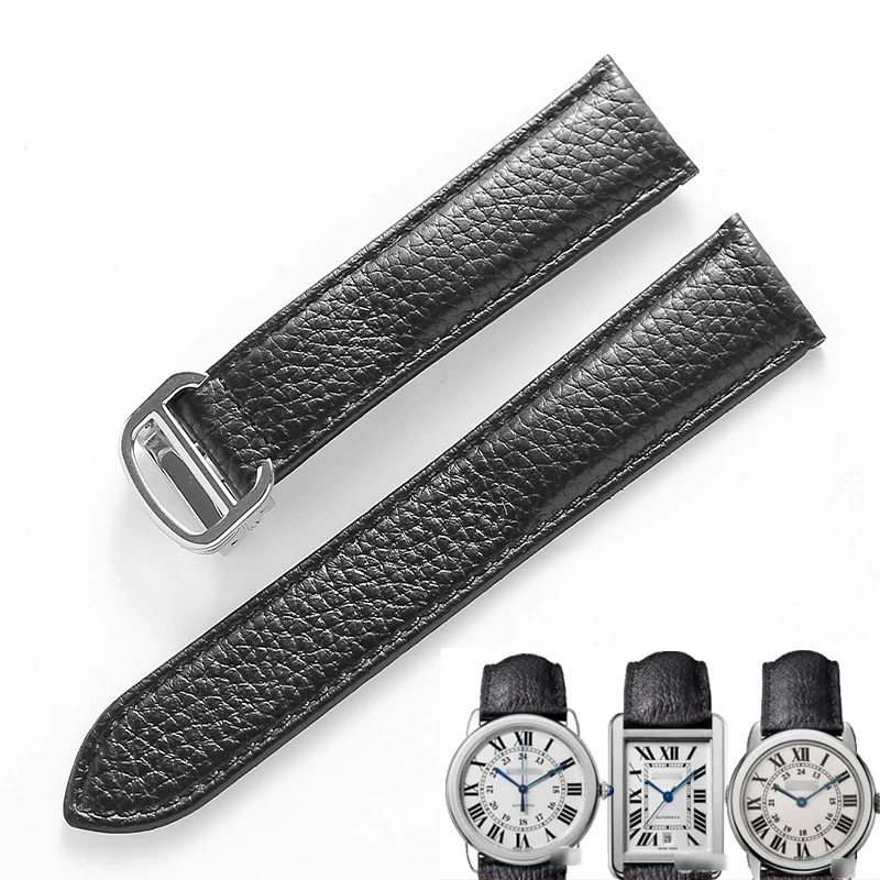 까르띠에 탱크 런던 솔로용 정품 가죽 시계 스트랩 부드 - Cartier Watch Tank 리뷰 및 가격