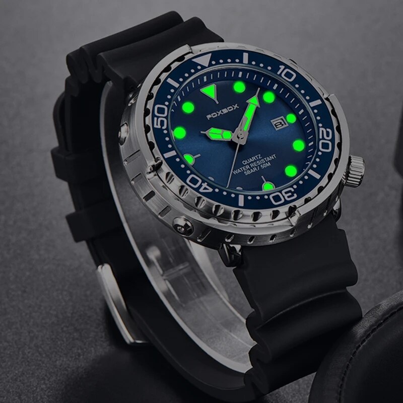 남성용 2024 캐주얼 시계, 럭셔리 실리콘 스포츠 시 - Citizen Watch Tsuyosa 리뷰 및 가격