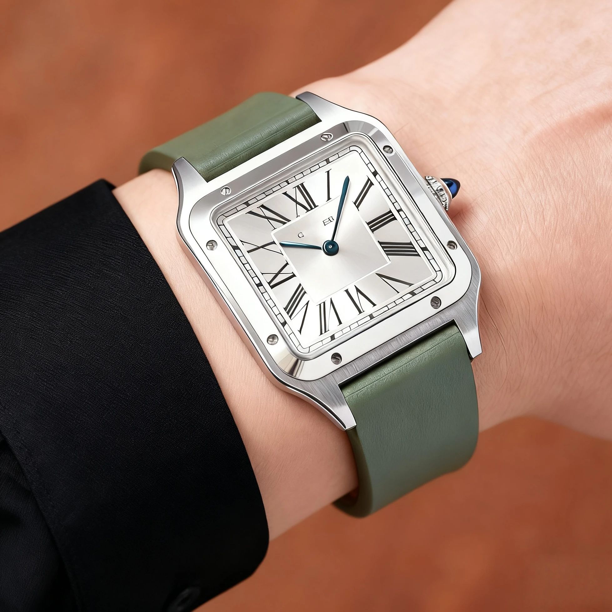 15.5mm 17.5mm 까르띠에 산토스 뒤몬트 L M - Cartier Watch Santos 리뷰 및 가격