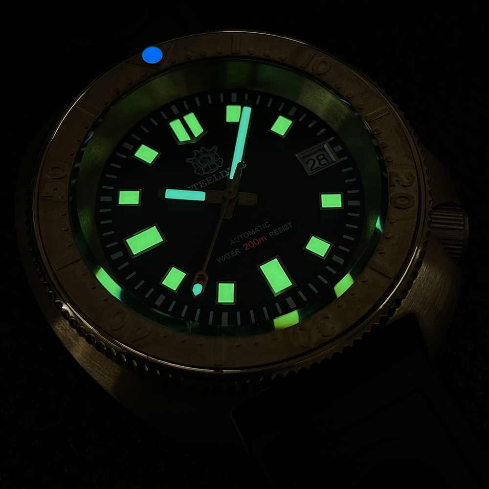 STEELDIVE 남성용 브론즈 다이브 시계 200M  - Seiko Watch Prospex 리뷰 및 가격
