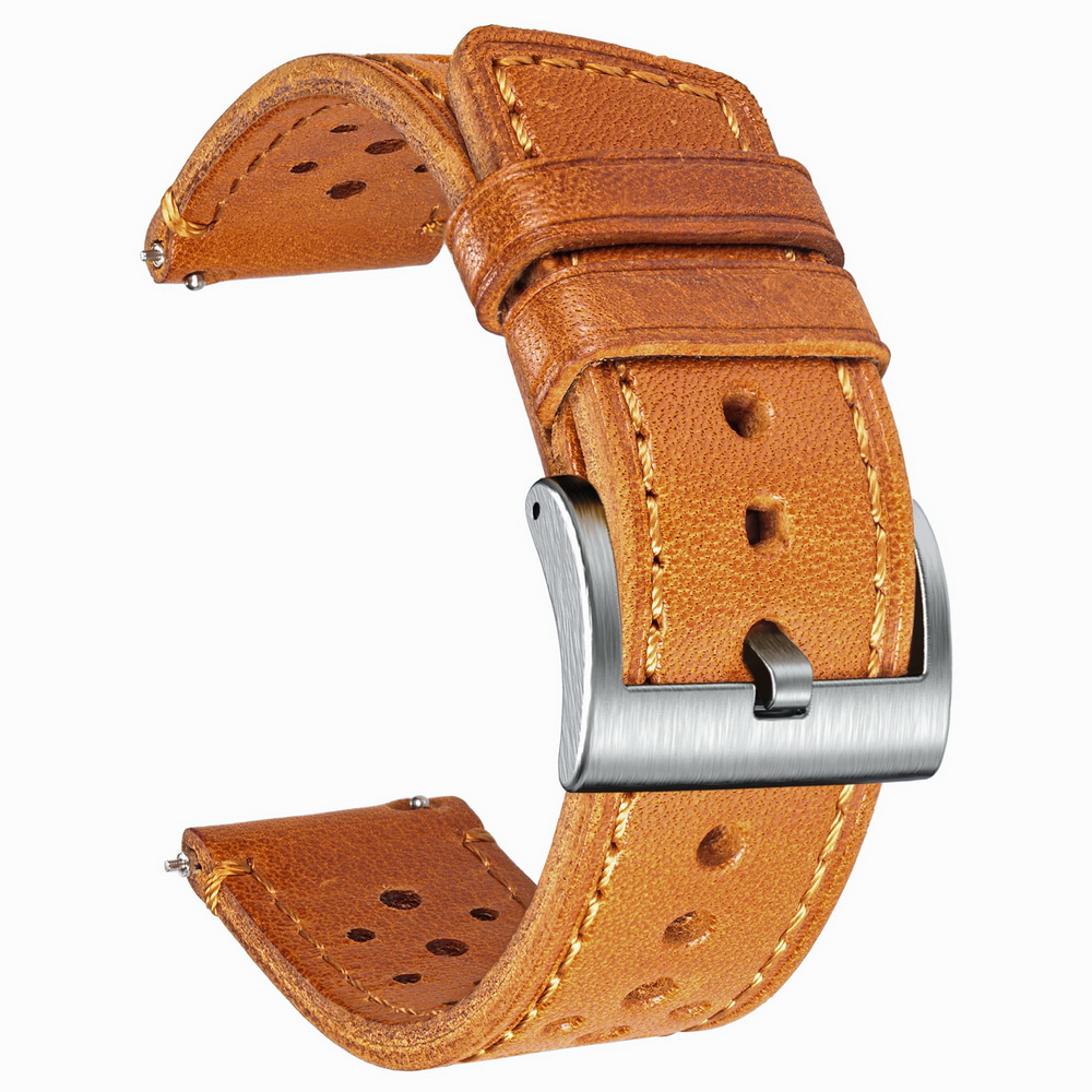 Hemsut 소가죽 시계 밴드 퀵 릴리스 부드러운 통기 - Leather Strap Quick Release 리뷰 및 가격